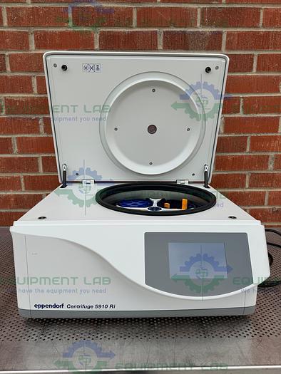 Used Eppendorf 5910Ri Refrigerated Centrifuge w/ S-4X Universal Rotor 4500 RPM