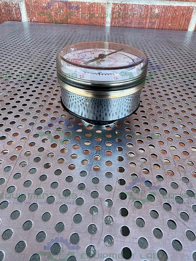 Used Anderson Pressure Gauge 30 In.VAC to 0-30 PSI  w/ 2 OD Fitting