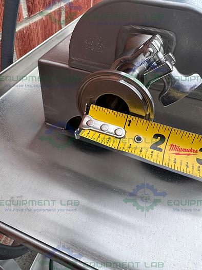 Used Endress + Hauser Promass 83 Mass FlowMeter w/ 1" Sanitary Fitting, Cart