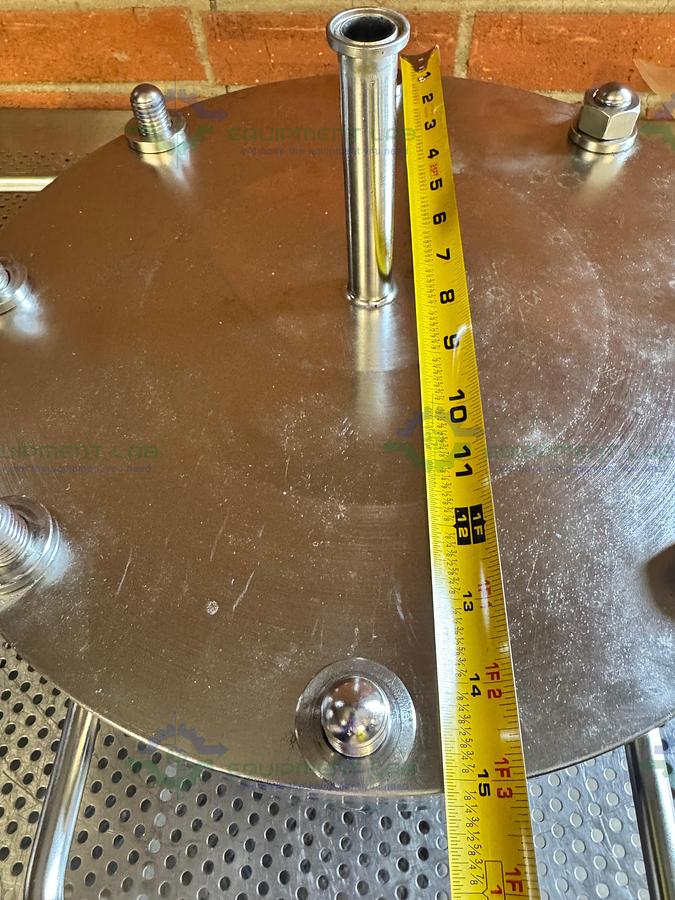 Used Stainless Steel 270mm High Press Membrane Disc Filter Housing 1000 PSI