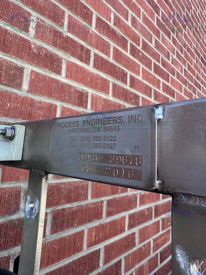 Used SPX Waukesha Cherry-Burrell 130 U2 Rotary Lobe Pump MFG 2016, 3"  w/ 10 HP Motor