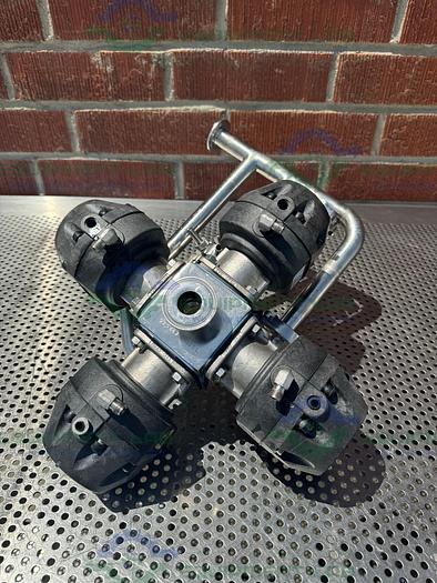 Used 4 ITT Pure Flo Advantage Stainless Steel Diaphragm Valve w/ 1" Sanitary Fitting