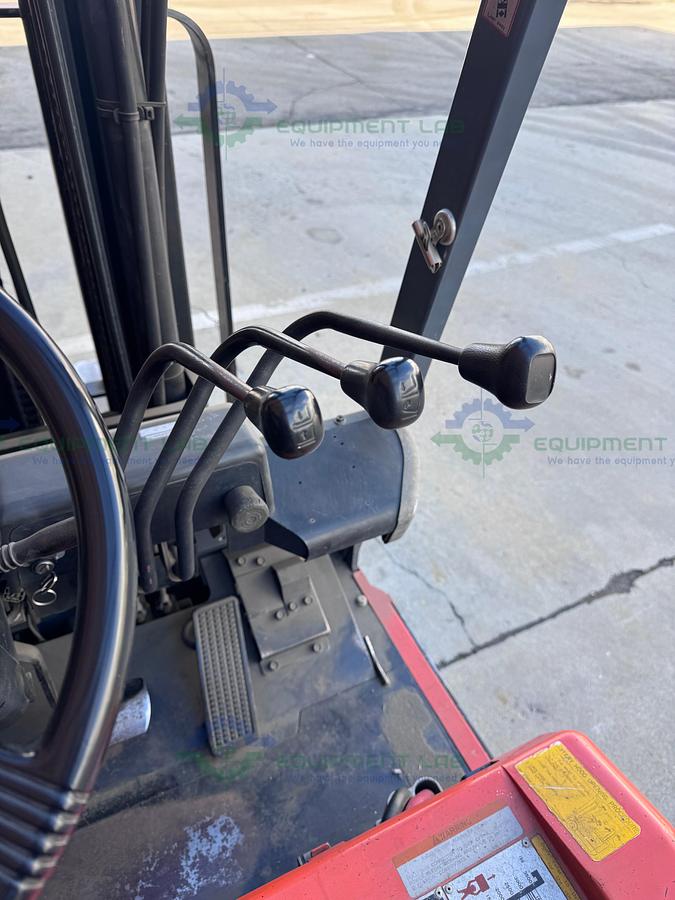 Used Toyota 5FBEC15 Electric Forklift  3000 lbs Capacity 3 Stage Mast