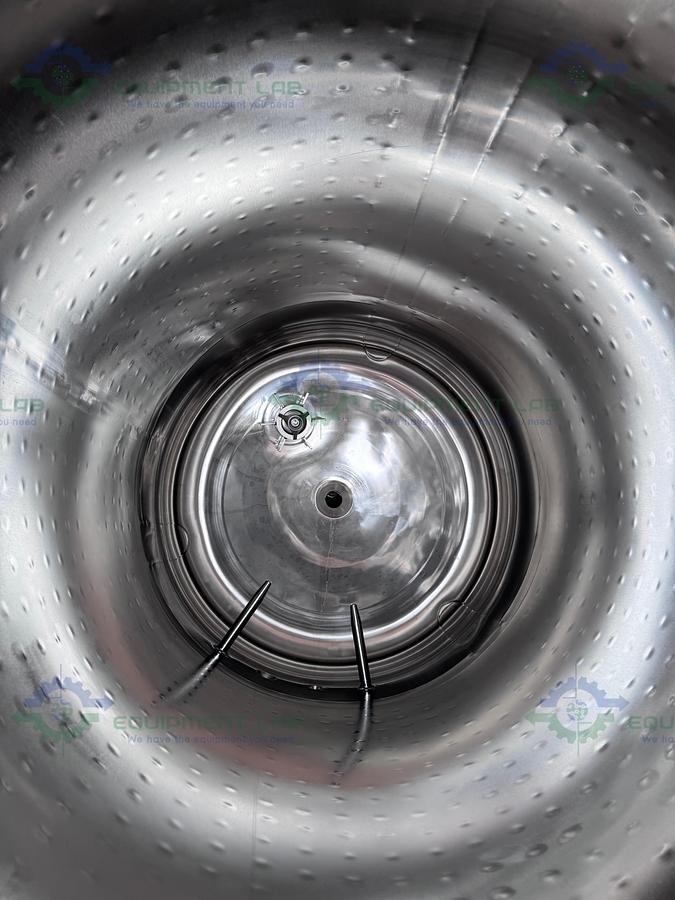 Used Feldmeier 1000 Liter SS Jacketed Reactor 50 FV PSI w/ VFD, 0.5 HP Bottom Mixer