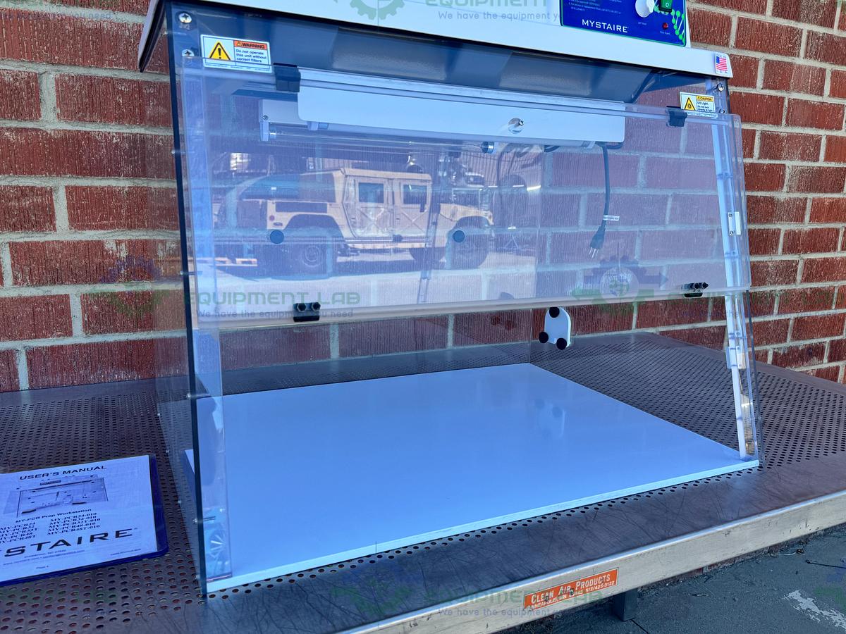 Used Mystaire MY-PCR32 PCR Prep Lab Station Laminar Flow Hood 32" Clean Air