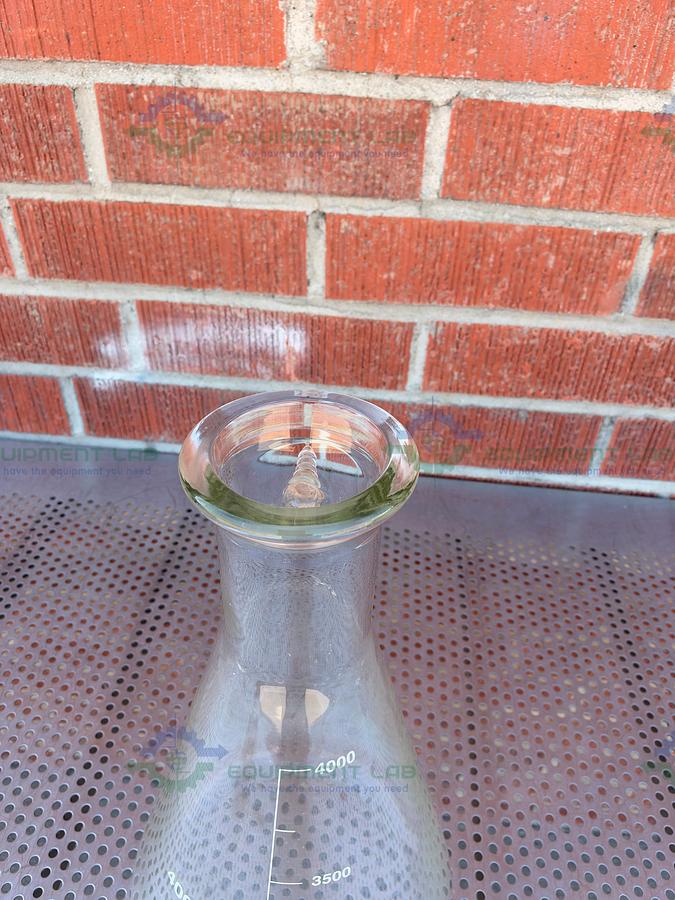Used United Scientific 27060 4000 mL Erlenmeyer Flask