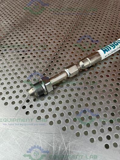 Used Airgas  Stainless Steel Flexible Hose 75" w/ Compression Fitting, Male Threaded