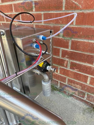 Used Mann Stainless Steel 400mm x 450mm Chromatography Column 45 PSI