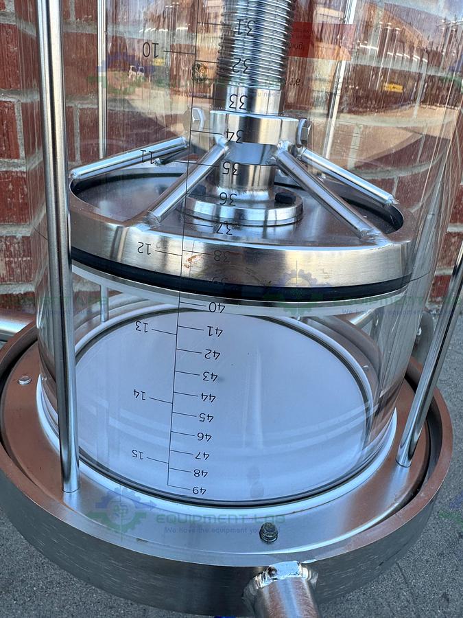 Used Cytiva / GE / Pharmacia BPG 200 / 500 Chromatography Column CHIPPED GLASS