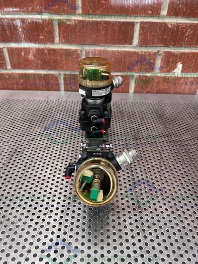 Used 3 ITT Advantage 4 Way Stainless Steel Diaphragm Valves w/ Valve Positioner