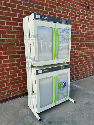 Used Caron  7410-5-1 CO2 Dual Stacked Laboratory Incubator 45°C, 115V