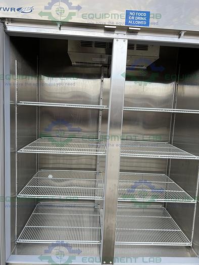 Used VWR  GTVWG49FSSA Stainless Steel Auto Defrost Freezer - 25°C 49 Cu, Ft.