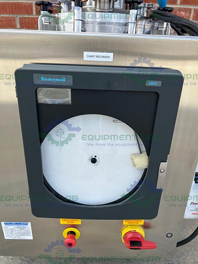 Used Paul Mueller  47-59 Liter Stainless Steel Jacketed Mixing Tank w/Scrape Agitation