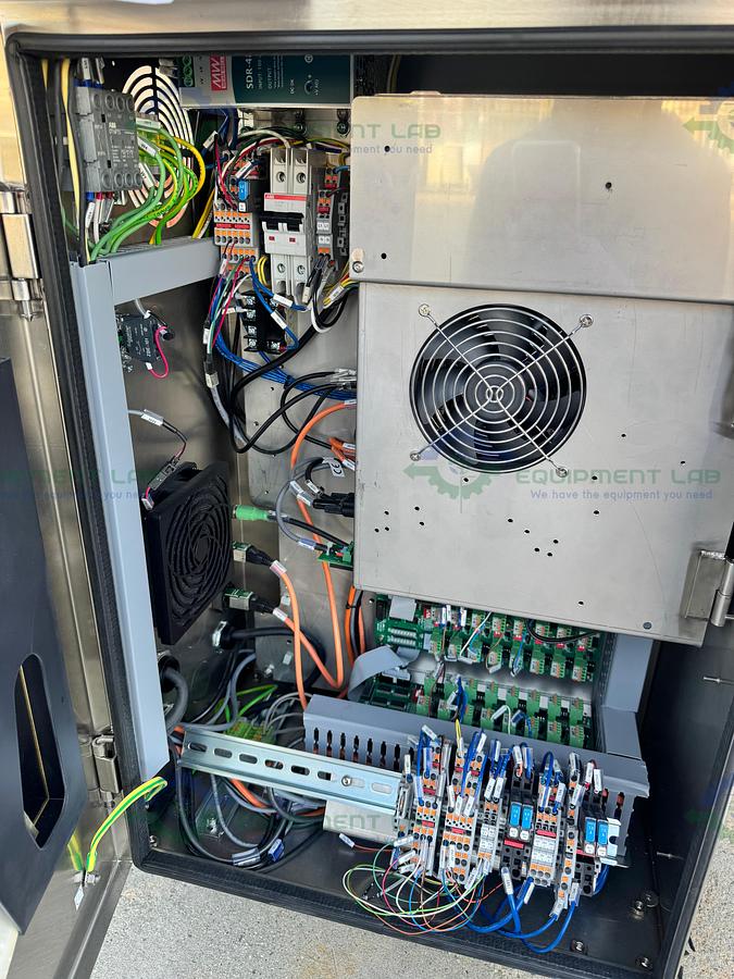 Used Optel Portable Manual Packing Station w/ Sato CL6NX Thermal Printer, Scanner