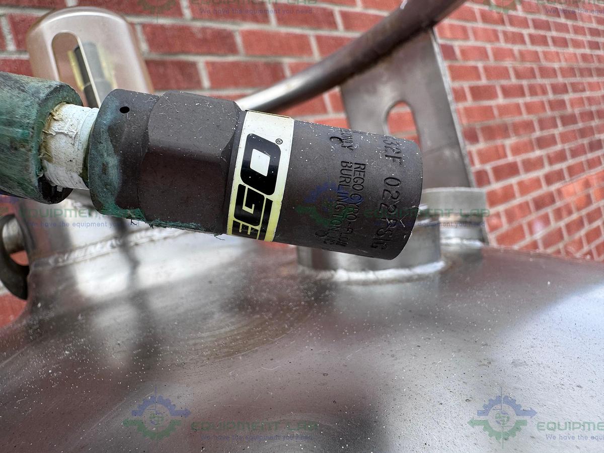 Used Taylor Wharton XL-160 Liquid Nitrogen Cryogenic Storage Tank 100 PSI