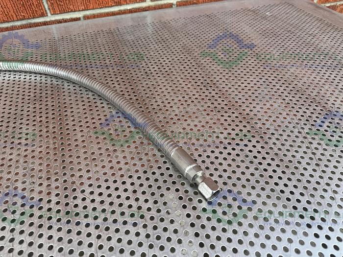 Used Unbranded  Stainless Steel Flexible Hose 48" w/ 3/4" Female to Female Fitting