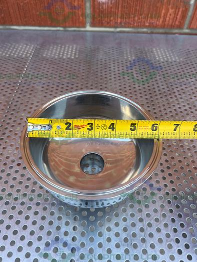 Used Stainless Steel  Cylindrical Reducer 1 1/2" to 6 1/2" Sanitary Fittings