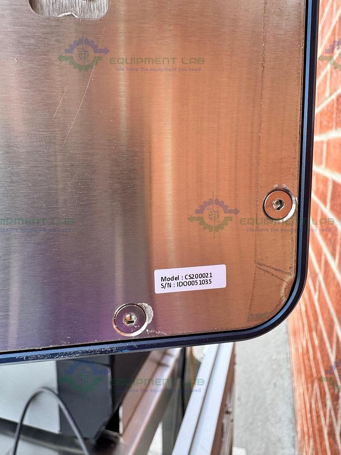 Used Optel Portable Manual Packing Station w/ Sato CL6NX Thermal Printer, Scanner