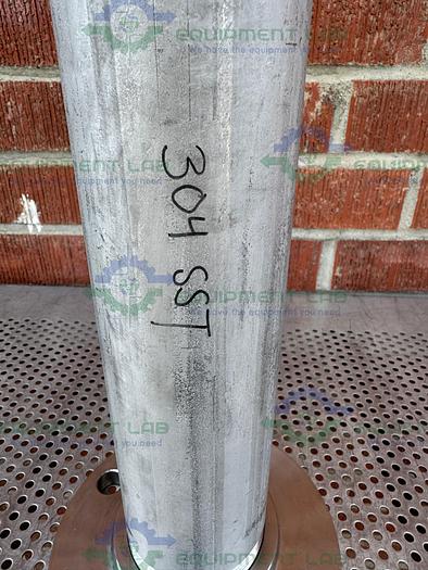 Used Unbranded 304 Stainless Steel Column w/ YTH 150LB 3" Flange Fittings