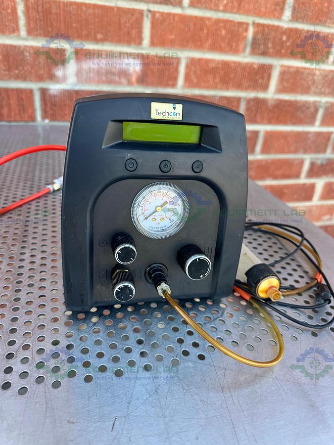 Used TECHON TSR2201 Dispensing Robot 3-axis 200mm X 200 mm