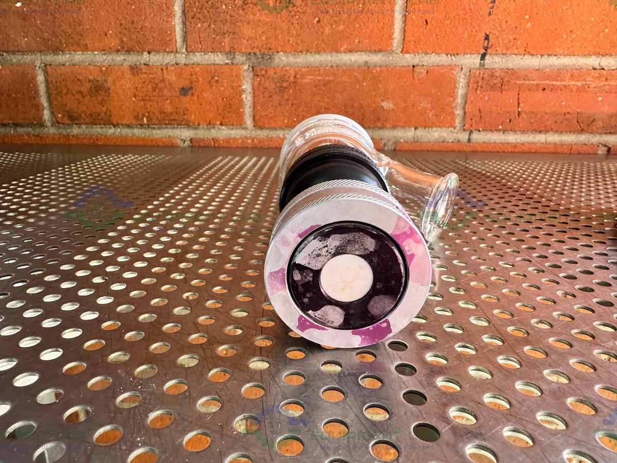 Used Chemglass 656 Zero Dead Space Valve w/ 2.5" OD Fitting