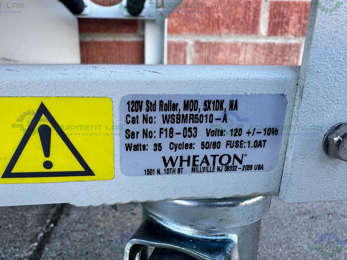 Used Wheaton WSBMR5010-A Roller Apparatus Bottom Drive Modular Spacing 110V