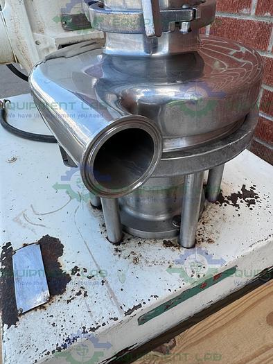 Used Tri Clover F3218MD-B40 Stainless Steel Tri Blender Mixer 480V w/ 10 HP Motor