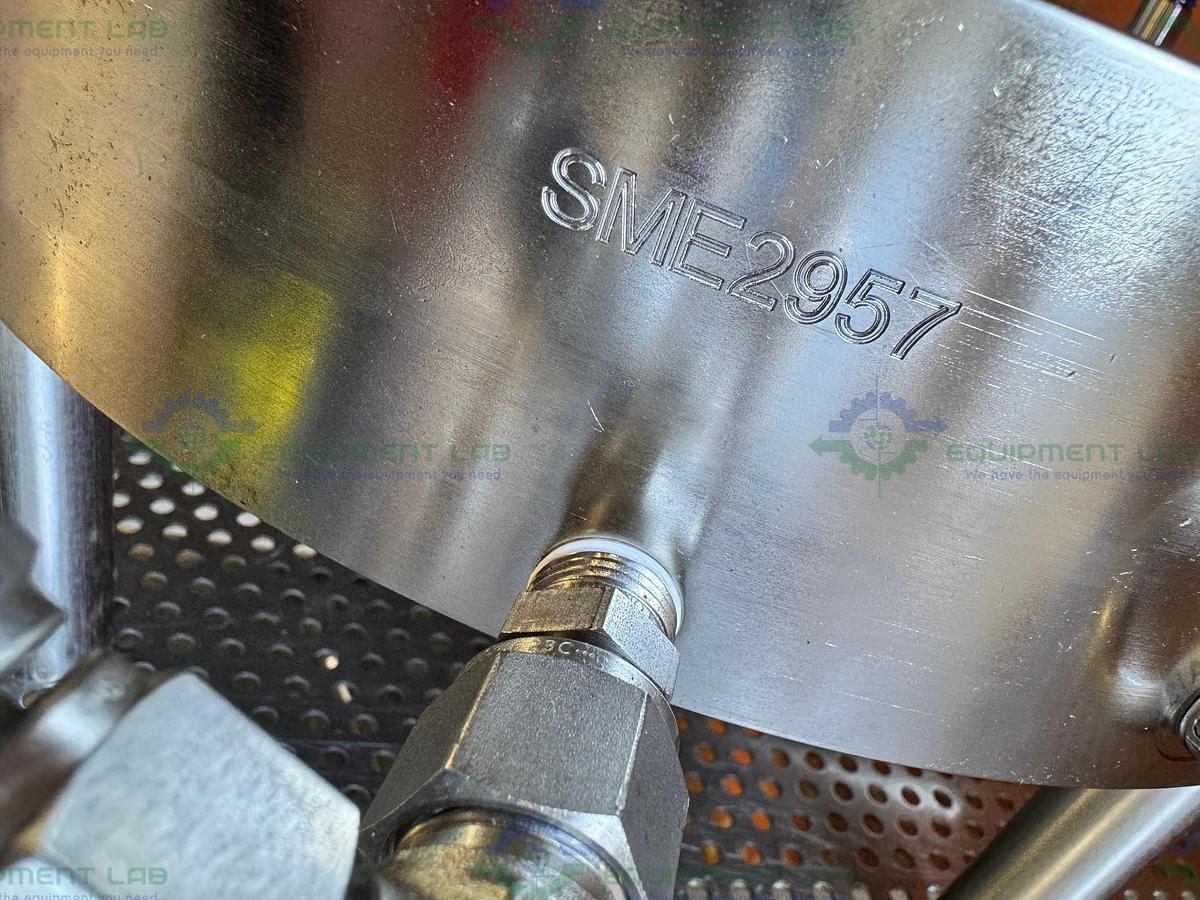 Used Stainless Steel 270mm High Press Membrane Disc Filter Housing 1000 PSI