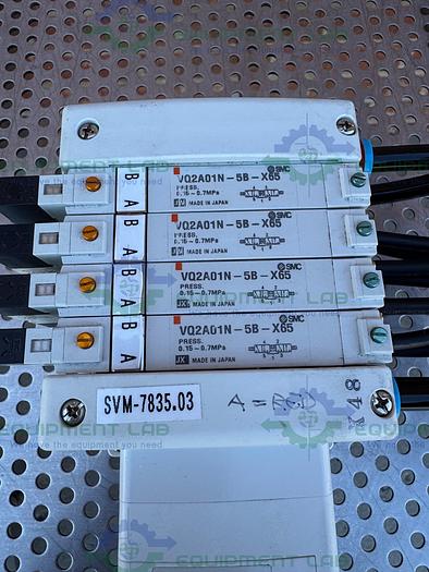 Used SMC EX250-SDN1 Input Output Si Unit w/ Turck JBBS 57-E812 DeviceNet Hub Junction