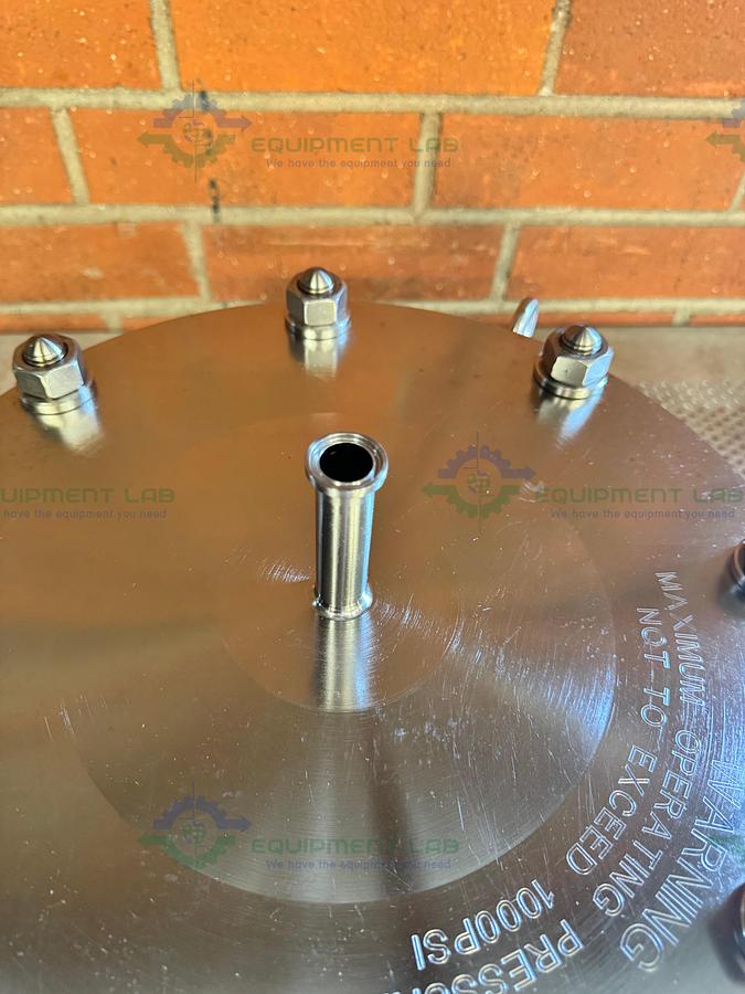 Used Stainless Steel 270mm High Press Membrane Disc Filter Housing 1000 PSI