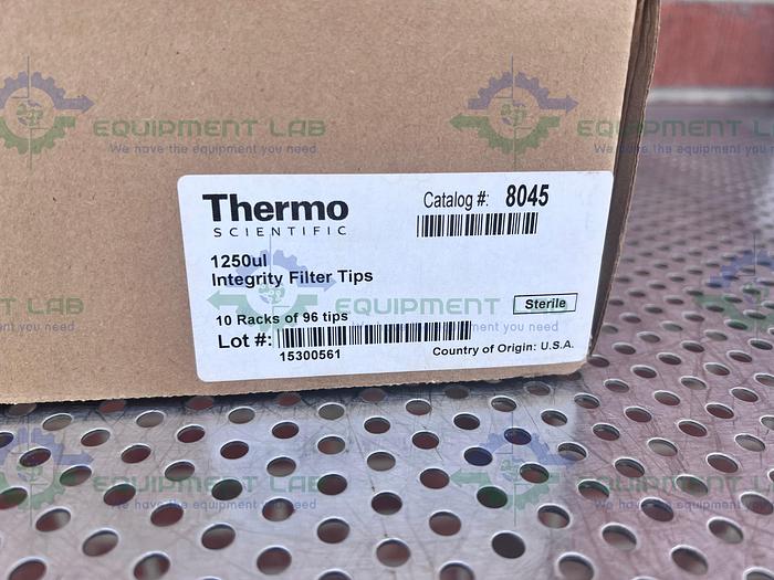 Thermo Scientific  8045  Integrity Filter Tips Sterile 1250u