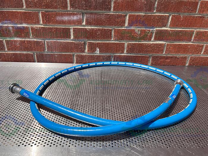Used BioFlex RC 145" Aflex Hose w/ 1" Sanitary Fitting