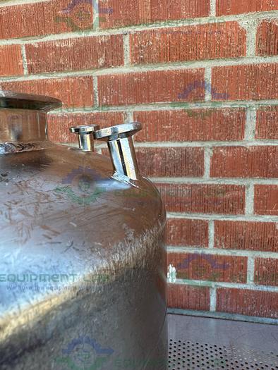 Used Alloy Products 15 Liter Stainless Steel Vessel 125 PSI w/ 4.5" Opening