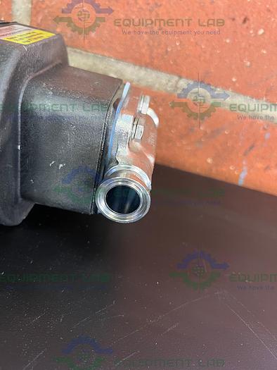 Used ITT Pure Flo 9920 Diaphragm Valve 90 PSI w/ 3/4" Sanitary Fittings