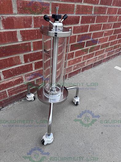 Used Cytiva / GE / Pharmacia BPG / Schott 140 / 500 Chromatography Column