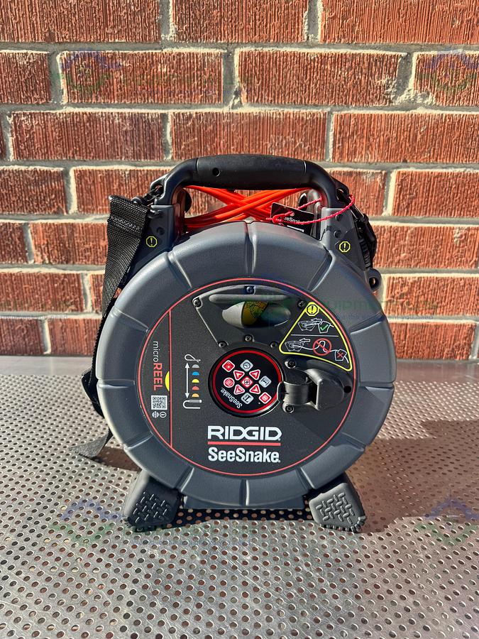 Used Ridgid SeeSnake MicroReel CA Diagnostic Pipe Inspection Sewer Camera 100' Cable