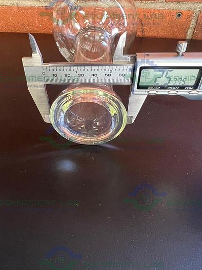 Used Chemglass  1000 mL Round Bottom Flask  1.5" Sanitary Fitting