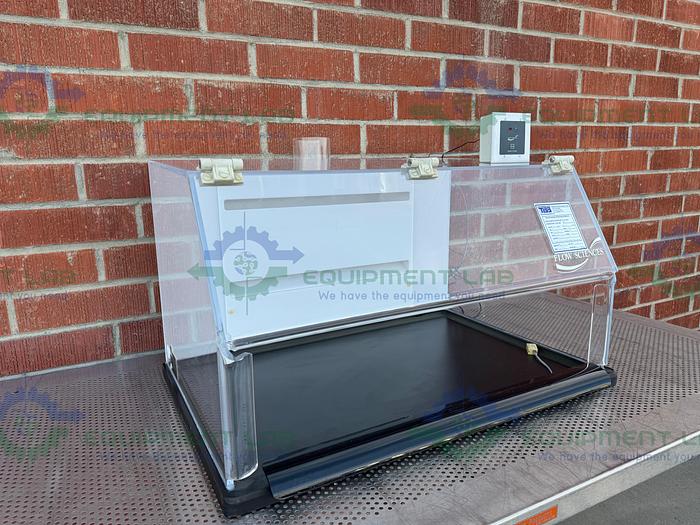 Used Flow Sciences FS2015 BKGVA 3 Ft Top Mount Vented Balance Safety Enclosure