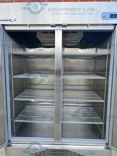 Used VWR  GTVWG49FSSA Stainless Steel Auto Defrost Freezer - 25°C 49 Cu, Ft.
