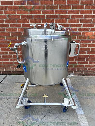 Used DCI 200 Liter Stainless Steel Jacketed Reactor Mixing Tank