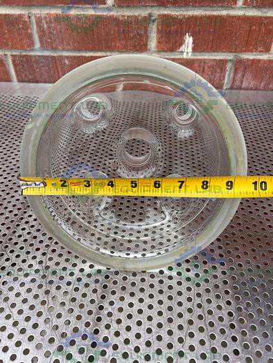 Used Chemglass  Reaction Vessel 5 Neck Lid 200MM, 45/50, 29/42 , 24/40 Joints
