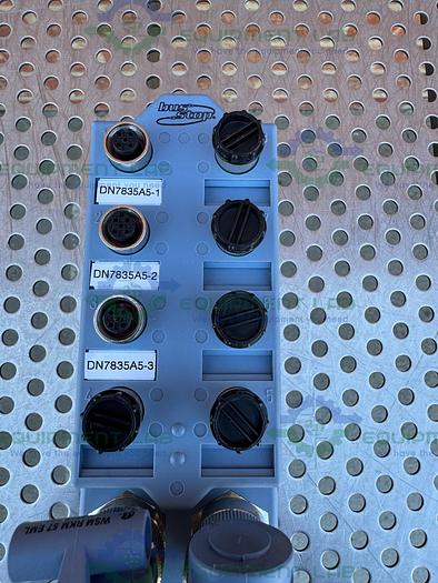 Used SMC EX250-SDN1 Input Output Si Unit w/ Turck JBBS 57-E812 DeviceNet Hub Junction