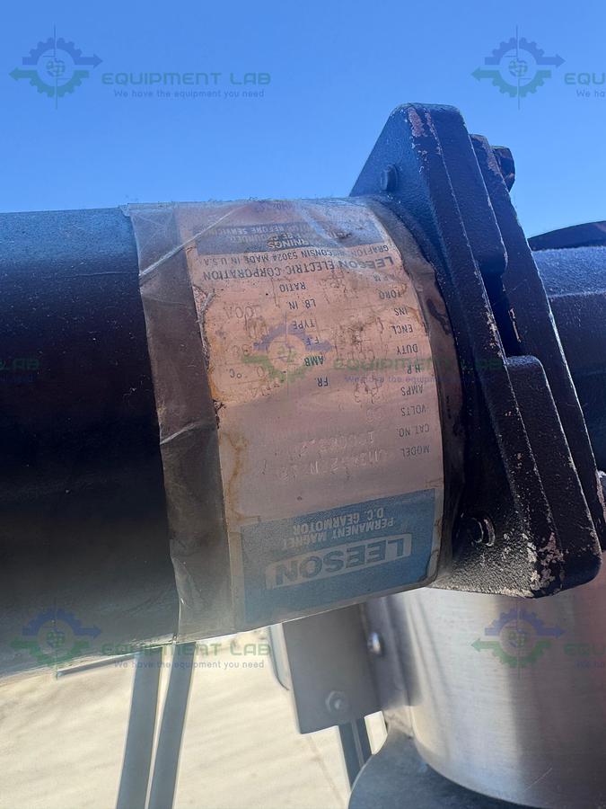 Used Precision Stainless 600 Liter Stainless Steel Jacketed Reactor 50 PSI