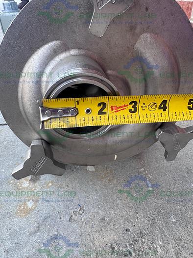 Used Fristam FZX2150 Centrifugal Pump Skid w/ Baldor Reliance 7.5 HP Motor 208/460V