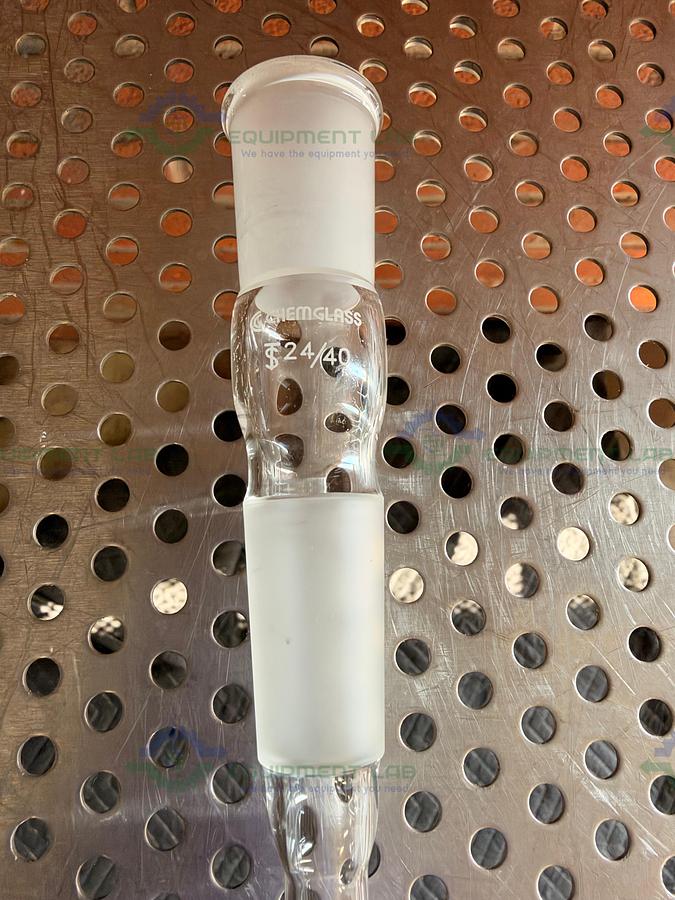 Used Lot of 2 - Chemglass Adapter 24/40 Inner Joint 480 mm Length