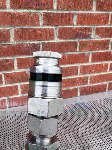 Used Sani Tech 38" GR-FDA Hose w/ Swagelok Quick Connect Stainless Steel Fitting