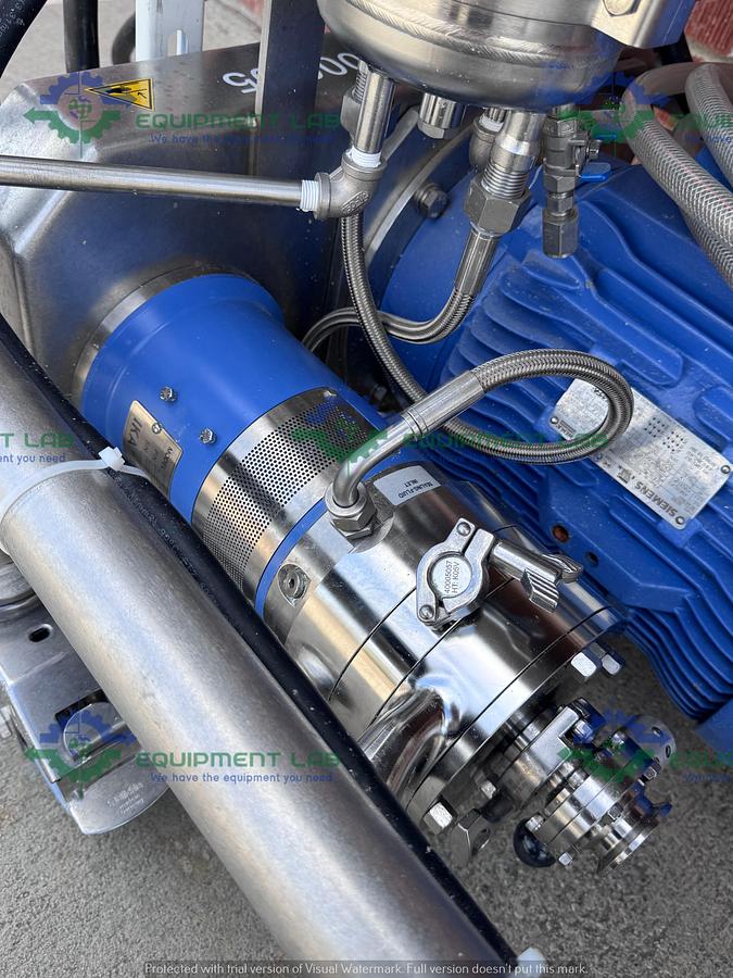 Used IKA CMX 2000/05 Stainless Steel Inline Granulator, Inline Solid & Liquid Mixer