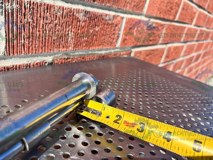 Used Stainless Steel Pointed-Plunger Lance Sampler Probe w/ 64" Rod