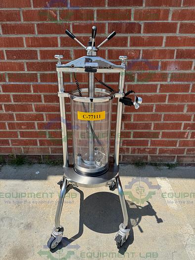 Used Millipore QuikScale 250/500 Chromatography Column 25 Liters