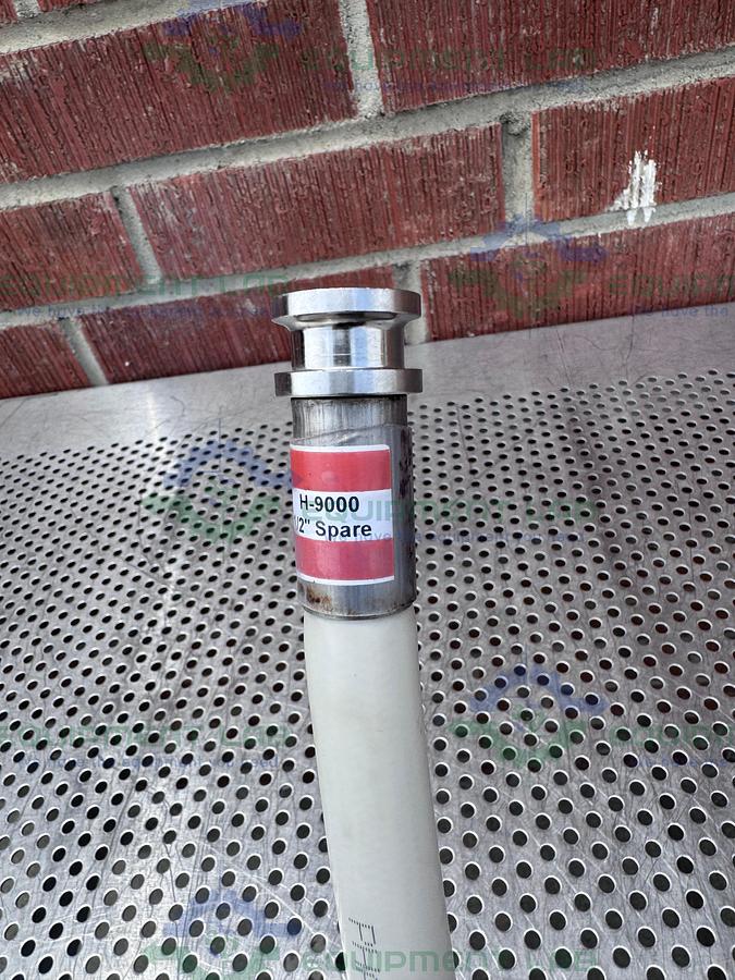 Used Aflex Pharmaline 54037 PTFE Hose 24" w/ 1/2" Sanitary Fitting